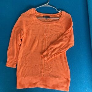 American eagle orange sweater